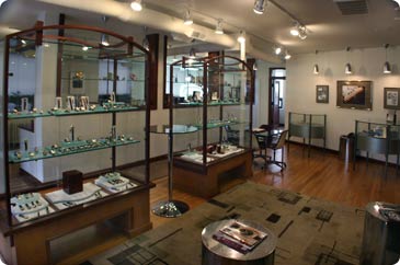 Old World Jewelers Showroom in Downtown Wheaton Illinois